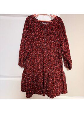 Old Navy Girl Tiered Cord Floral Dress  8 years
